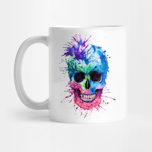 Sugar skull by NadzzzArt